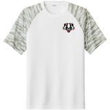 Scary Badgers Drift Camo Colorblock Tee