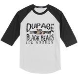 Dupage Black Bears Youth Colorblock Raglan Jersey